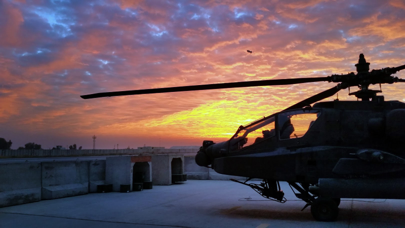 Illustration for article titled One Of Our Readers Is Flying Apaches In Afghanistan And Really Knows How To Use A Camera
